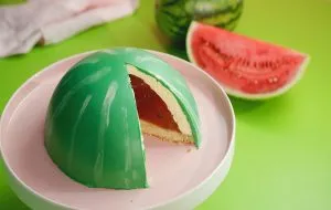 طرز تهیه موس هندوانه‌ای ویژه‌ی شب یلدا